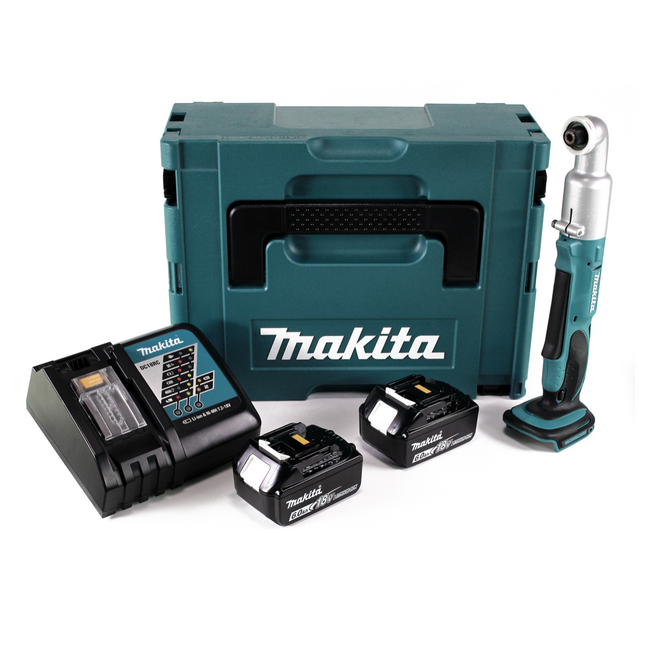 Makita DTL 061 RGJ cordless impact wrench 18V 1/4" 60Nm + 2x rechargeable battery 6.0Ah + charger + Makpac