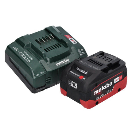 Metabo NP 18 LTX BL 5.0 Cordless Blind Rivet Gun 10 kN 18V Brushless + 1x Battery 5.5 Ah + Charger + MetaBOX Case