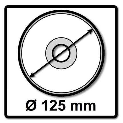 Metabo Novorapid TF41 Trennscheibe Inox 125x22,23 mm 25 Stk. ( 25x 616271000 ) für Winkelschleifer