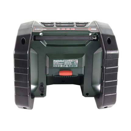 Metabo R 12-18 DAB+ BT radio de obra con batería Bluetooth Solo Radio (600778850) - sin batería, sin cargador