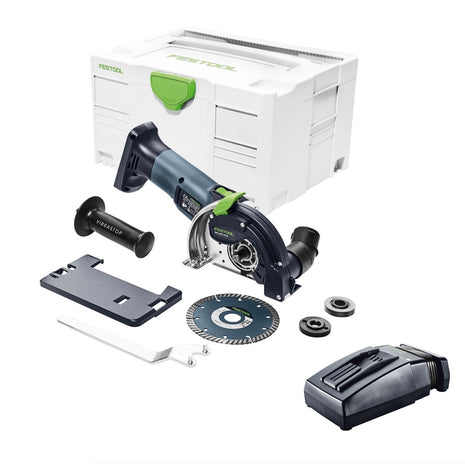 Festool DSC-AGC 18-125 FH Li EB Akku Freihandtrennsystem 125mm 18V Brushless ( 575759 ) + Ladegerät + systainer - ohne Akku - Toolbrothers