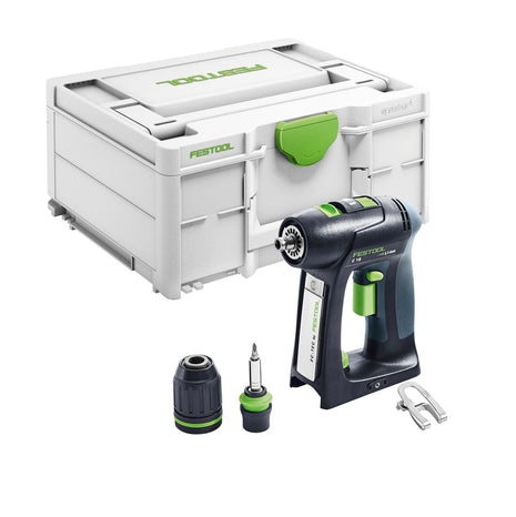 Festool C 18 Basic Akku Bohrschrauber 18 V 45 Nm Brushless Solo + systainer ( 576434 ) - ohne Akku, ohne Ladegerät ( Nachfolger von 574737 ) - Toolbrothers