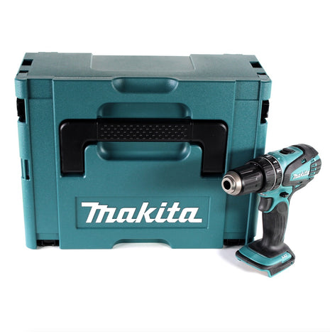 Taladro percutor inalámbrico Makita DHP 456 ZJ 18 V 50 Nm + Makpac - sin batería, sin cargador