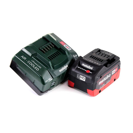 GRATIS 3 años de servicio completo protección integral Metabo MKS 18 LTX 58 sierra circular para metal a batería 18V 165 mm + 1x batería 5,5Ah + cargador + MetaLoc