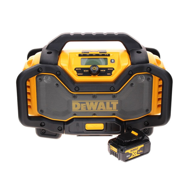 DeWalt DCR 027 N cordless radio DAB+ 10.8-18.0 V + 1x battery 4.0 Ah - without charger