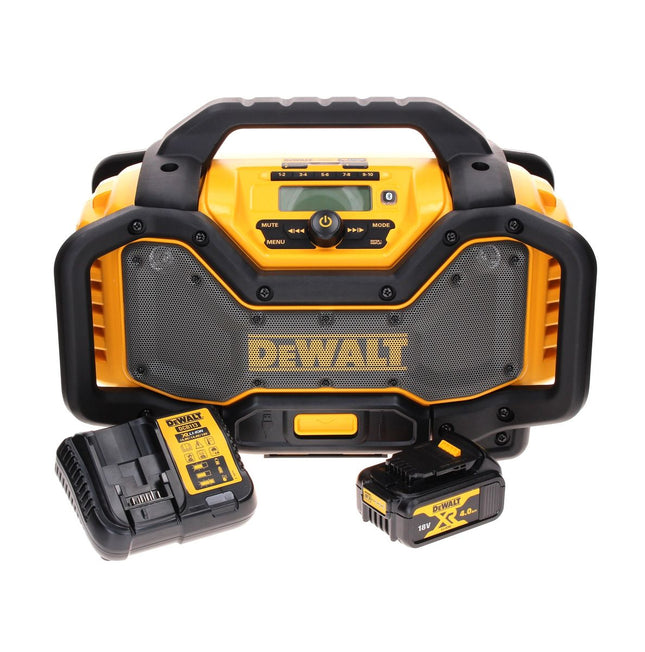 DeWalt DCR 027 M1 cordless radio DAB+ 10.8-18.0 V + 1x battery 4.0 Ah + charger