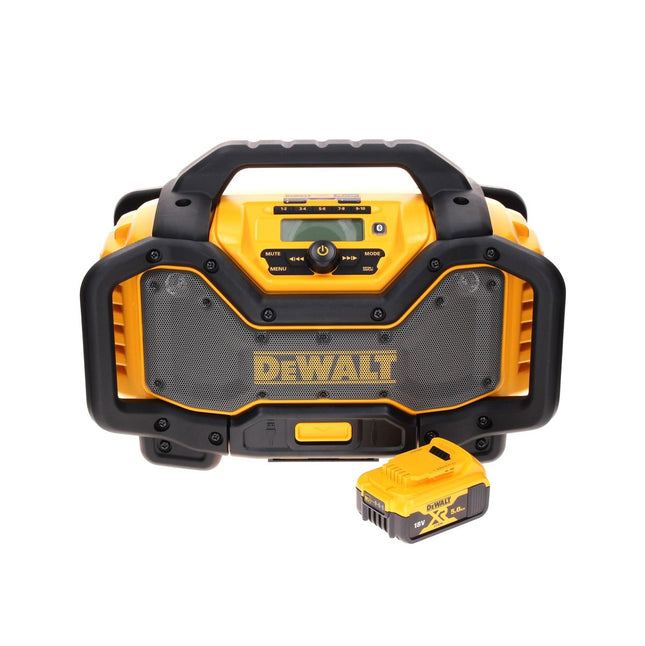 DeWalt DCR 027 N cordless radio DAB+10.8-18.0 V + 1x battery 5.0 Ah - without charger
