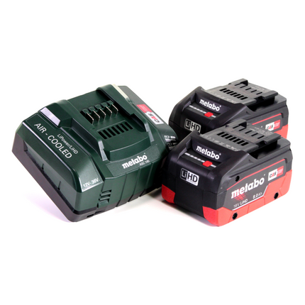 Metabo STA 18 LTX 140 Cordless Jigsaw 18V + 2x Batteries 8.0Ah + Charger + MetaBOX Case