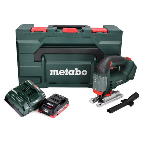 Metabo STAB 18 LTX 100 Cordless Jigsaw 18V + 1x LiHD Battery 4.0 Ah + Charger + MetaBOX Case