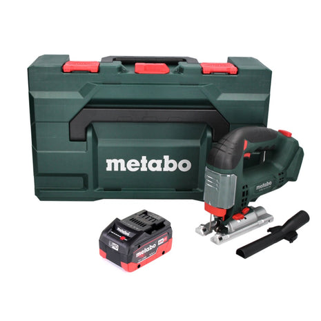 Metabo STAB 18 LTX 100 Cordless Jigsaw 18V + 1x LiHD Battery 5.5 Ah + MetaBOX Case - without charger