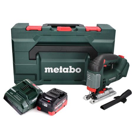 Metabo STAB 18 LTX 100 Cordless Jigsaw 18 V + 1x LiHD Battery 5.5 Ah + Charger + MetaBOX Case