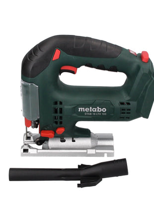 Sierra de calar a batería Metabo STAB 18 LTX 100 18 V + 2x batería LiHD 8,0 Ah + cargador + MetaBOX