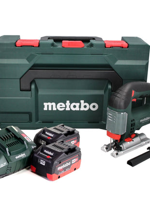 Metabo STAB 18 LTX 100 Cordless Jigsaw 18V + 2x Batteries 8.0Ah + Charger + MetaBOX Case