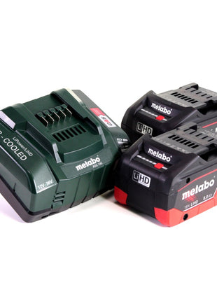 Metabo STAB 18 LTX 100 Cordless Jigsaw 18V + 2x Batteries 8.0Ah + Charger + MetaBOX Case