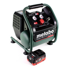 Metabo Power 160-5 18 LTX BL OF Compresor sin cable 18 V 8,0 bar sin escobillas + 1x batería LiHD 5,5 Ah - sin cargador