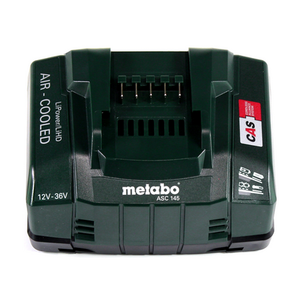 Metabo Power 160-5 18 LTX BL OF Cordless compressor 18 V 8.0 bar Brushless + 2x LiHD battery pack 8.0 Ah + charger