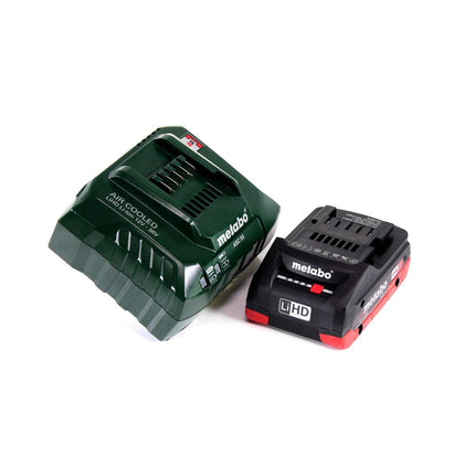 Taladro percutor a batería Metabo SBE 18 LTX 18 V 24 Nm + 1x batería LiHD 4,0 Ah + cargador + MetaLoc