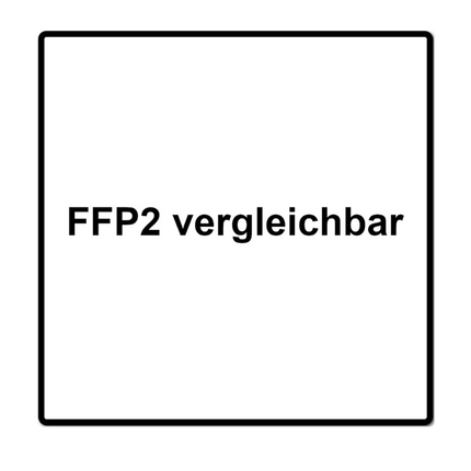 10x KN95 mascarilla de protección respiratoria 95% rendimiento del filtro FPP2 comparable