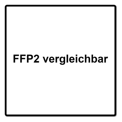 10x KN95 mascarilla protectora respiratoria con máscara filtrante 95% de rendimiento de filtrado FPP2 comparable