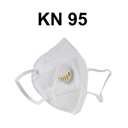 10x KN95 mascarilla protectora respiratoria con máscara filtrante 95% de rendimiento de filtrado FPP2 comparable
