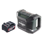 Metabo R 12-18 DAB+ BT cordless jobsite radio 12-18 V DAB+ + 1x rechargeable battery 4.0 Ah - without charger