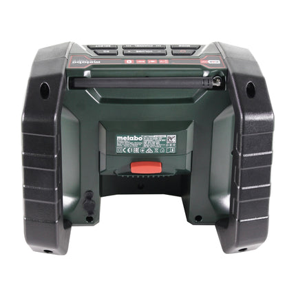 Metabo R 12-18 DAB+ BT radio de obra con batería 12-18 V DAB+ + 1x batería 4,0 Ah - sin cargador