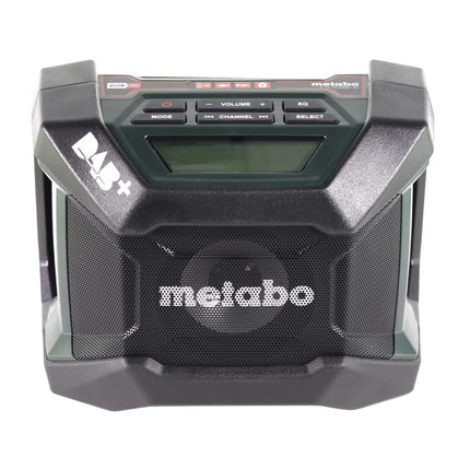 Metabo R 12-18 DAB+ BT radio de obra con batería 12-18 V DAB+ + 2x baterías 4,0 Ah + cargador
