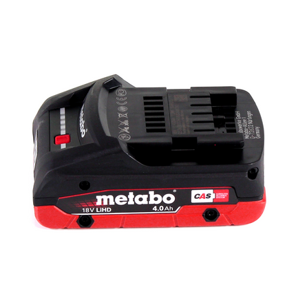 Metabo R 12-18 DAB+ BT radio de obra con batería 12-18 V DAB+ + 1x batería LiHD 4,0 Ah - sin cargador