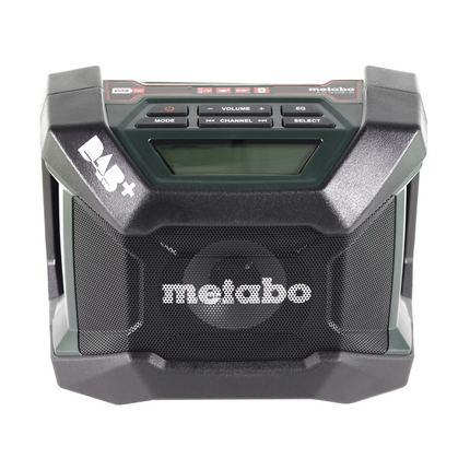 Metabo R 12-18 DAB+ BT radio de obra con batería 12-18 V DAB+ + 1x batería LiHD 4,0 Ah - sin cargador