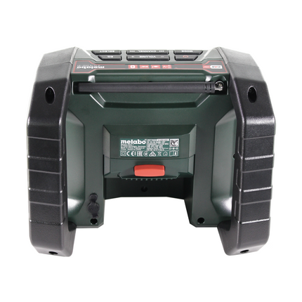 Metabo R 12-18 DAB+ BT radio de obra con batería 12-18 V DAB+ + 1x batería LiHD 4,0 Ah - sin cargador