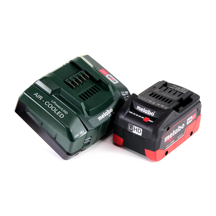 Metabo SB 18 LTX Impuls taladro percutor a batería 18 V 110 Nm + 1x batería LiHD 5,5 Ah + cargador + MetaLoc