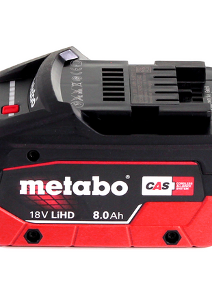 Metabo SB 18 LTX Impuls Akku Schlagbohrschrauber 18 V  110 Nm + 1x LiHD Akku 8,0 Ah + MetaLoc - ohne Ladegerät