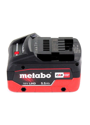 Taladro percutor a batería Metabo SB 18 L BL 18 V 60 Nm sin escobillas + 1x batería LiHD 5,5 Ah + MetaLoc - sin cargador