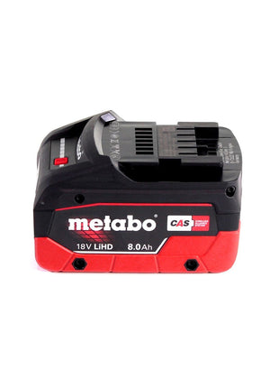 Taladro percutor a batería Metabo SB 18 L BL 18 V 60 Nm sin escobillas + 1x batería LiHD 8,0 Ah + MetaLoc - sin cargador