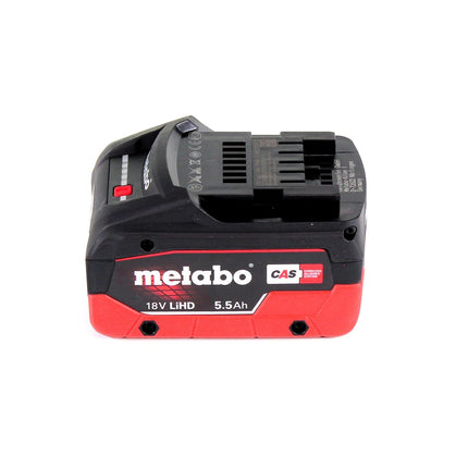 Metabo SB 18 LTX-3 BL QI taladro percutor a batería 18 V 120 Nm sin escobillas + 1x batería LiHD 5,5 Ah + metaBOX - sin cargador