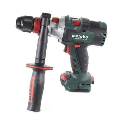 Metabo SB 18 LTX-3 BL QI taladro percutor a batería 18 V 120 Nm sin escobillas + 2x batería LiHD 8,0 Ah + cargador + metaBOX