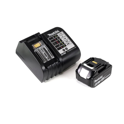 Taladro percutor inalámbrico Makita DHP 453 SGTKW 18 V 42 Nm + 1x batería 6,0 Ah + cargador + set de accesorios 101 piezas + estuche