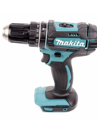 Makita DHP 482 STTK perceuse à percussion sans fil 18 V 62 Nm + 1 batterie 5,0 Ah + chargeur + jeu d'accessoires 101 pièces + mallette