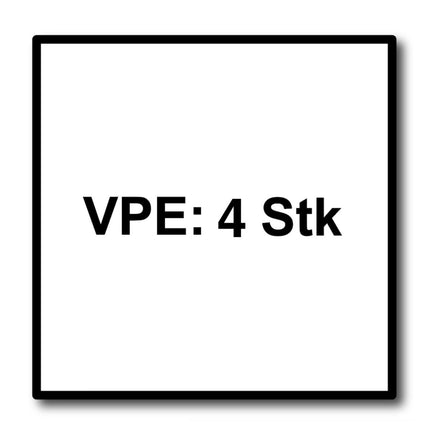 Meisterling Raupe PLUS 1,5 mm x 10 mm x 16 m 4 Stk. ( 4x 006050000050 ) beidseitig klebender Klebedichtfilm