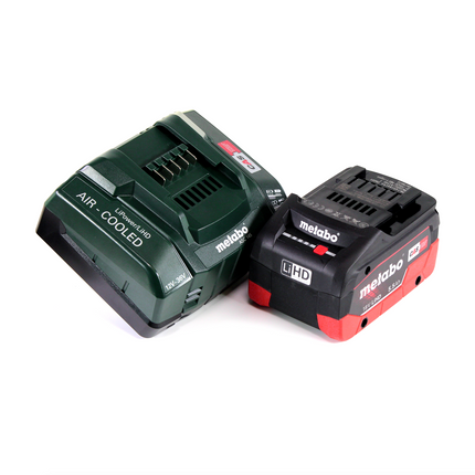 Taladro atornillador a batería Metabo BS 18 L BL Q 18 V 60 Nm sin escobillas + MetaLoc + 1 batería LiHD de 5,5 Ah + cargador