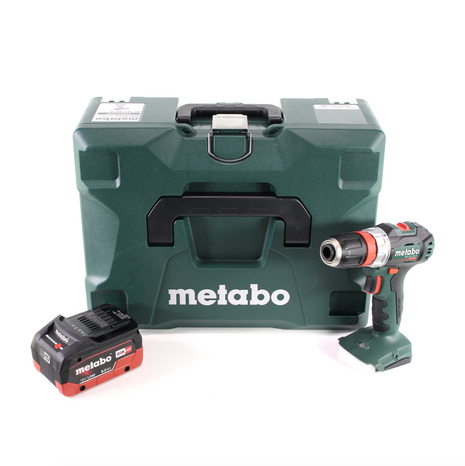 Metabo BS 18 L BL Q perceuse-visseuse sans fil 18 V 60 Nm sans balais + MetaLoc + 1x batterie LiHD 8,0 Ah - sans chargeur