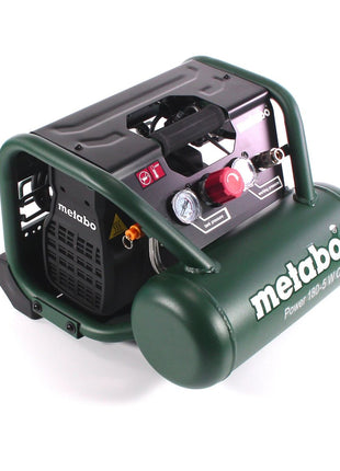 Sprężarka Metabo Power 180-5 W OF 8 bar 1,1 kW ( 601531000 ) 5 l zbiornik bezolejowy