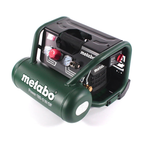 Metabo Power 180-5 W OF Compressore 8 bar 1,1 kW ( 601531000 ) 5 l caldaia senza olio