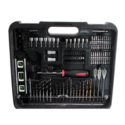 Makita DHP 453 SMWX Cordless Combi Drill 18 V 42 Nm + 1x Battery 4.0 Ah + 1x Charger + Carry Case + Accessories set, 101 Pcs.