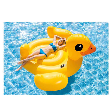 Intex Mega Duck Juguete Acuático Isla de Baño 221x221 cm (56286EU) Vinilo Hinchable