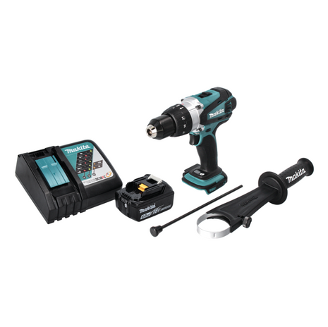 Makita DHP 458 RG1 Akku Schlagbohrschrauber 18 V 91 Nm + 1x Akku 6,0 Ah + Ladegerät