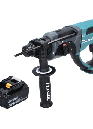 Makita DHR 202 G1 cordless combi hammer 18 V 2.0 J SDS Plus + 1x rechargeable battery 6.0 Ah - without charger