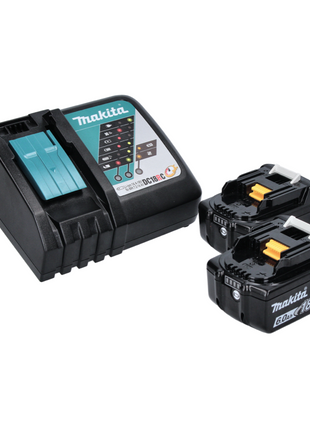 Makita DHR 202 RG Perforateur sans fil 18 V 2,0 J SDS Plus + 2x Batteries 6,0 Ah + Chargeur