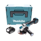 Makita DGA 519 F1J Smerigliatrice angolare a batteria 18 V 125 mm Brushless X-Lock + 1x batteria ricaricabile 3,0 Ah + Makpac - senza caricabatterie