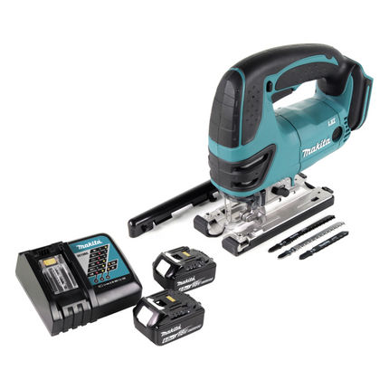 Makita DJV 180 RG cordless jigsaw 18V + 2x battery 6,0 Ah + charger